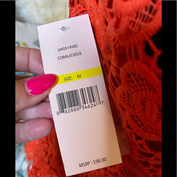 Nanette Lapore fully lined lace top - Picture 5 of 5